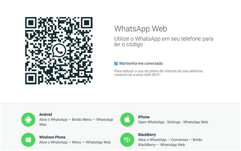 Whatsapp web is a version of the messaging app whatsapp that allows you to access your whatsapp account from an internet browser , like chrome or firefox. WhatsApp Web: como escanear o código QR no celular ...