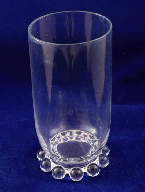 Candlewick Imperial Glassware Ounce Footed Tumbler Etsy