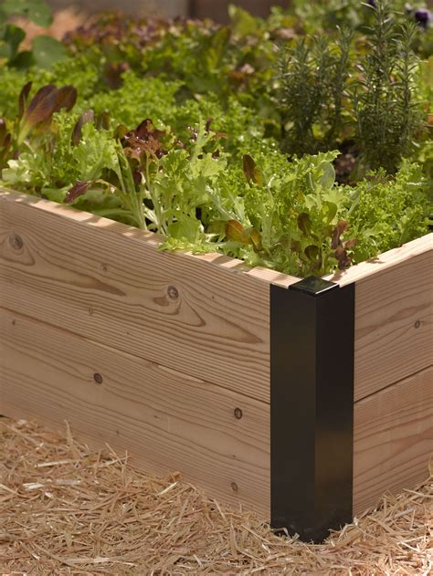 Stackable Corner Joints For Raised Beds Cedar Raised