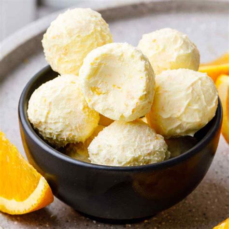 Orange Creamsicle Keto Fat Bombs Yummmy Healthy Substitute