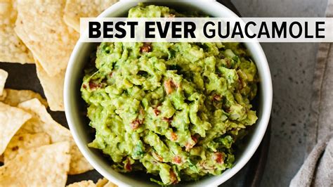 best ever guacamole easy fresh homemade guacamole recipe youtube