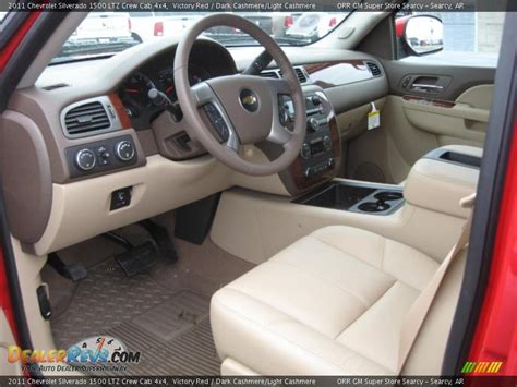 Dark Cashmerelight Cashmere Interior 2011 Chevrolet Silverado 1500