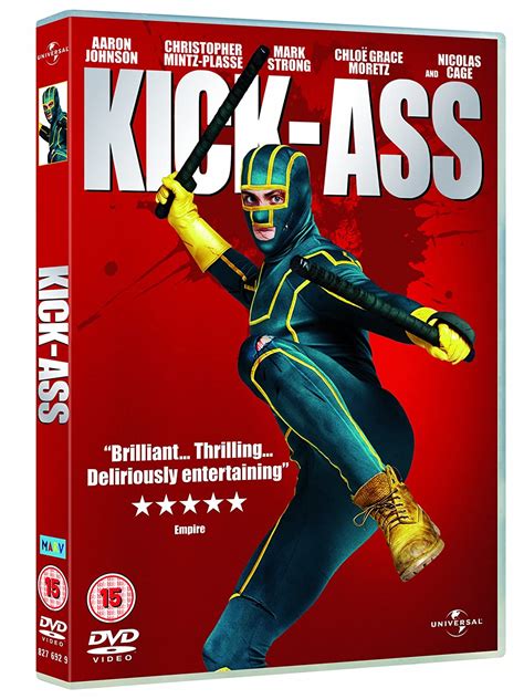 Kick Ass Dvd 2010 Uk Chloe Moretz Nicholas Cage Aaron