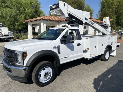 2022 Ford F550 4x4 Bucket Truck Stock 22vst40mhi Commerce Truck