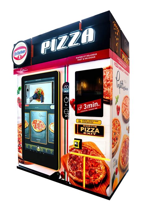 Launch Of Presto Pizza Vending Machine