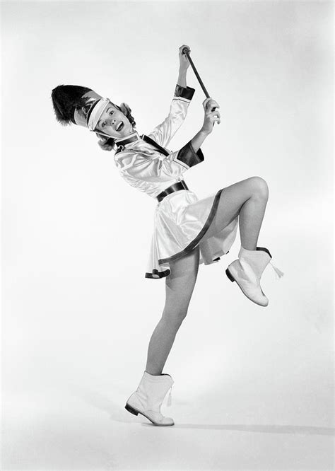 1960s Woman Majorette Band Uniform Photograph By Vintage Images