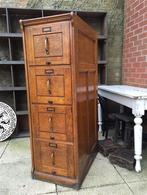 These 4 drawer filing cabinet are trendy and reinforced. Oak 4 Drawer Filing Cabinet - Antiques Atlas