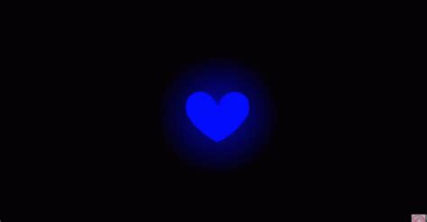 Blue Heart Xray GIF GIFDB Com