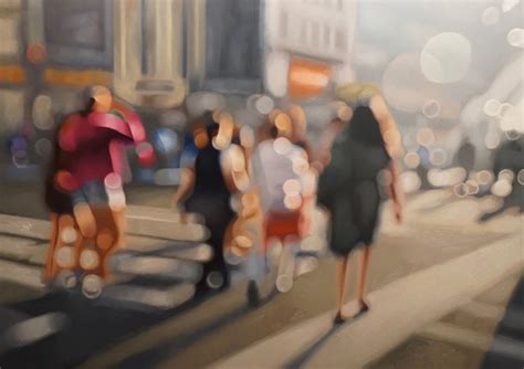 Out Of Focus Paintings By Philip Barlow Daily Design Inspiration For