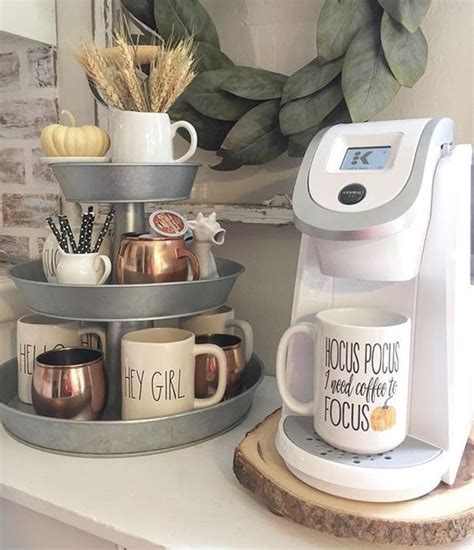 Kitchen Coffee Station Ideas — Diy Home Coffee Bar Set Ups And