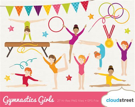 Free Girl Gymnastics Cliparts Download Free Girl Gymnastics Cliparts