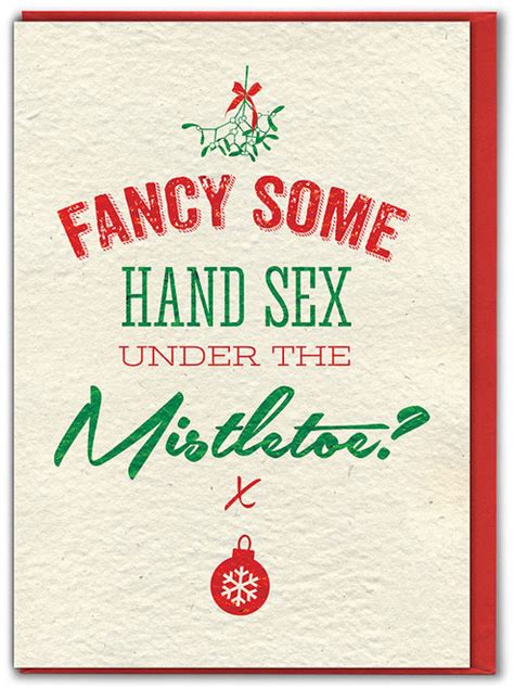 Rude Christmas Cards Christmas Bum Sex Christmas Card Brainbox Candy