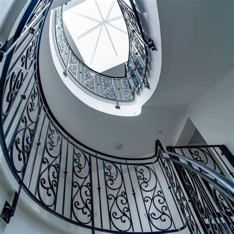 A Spiral Staircase Of Stunning Beauty Constructed Using Our Materials