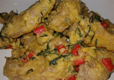 Ayam goreng saus telur asin bahan: Resep Ayam Goreng Telur Asin oleh Merry Yohana Liem - Cookpad