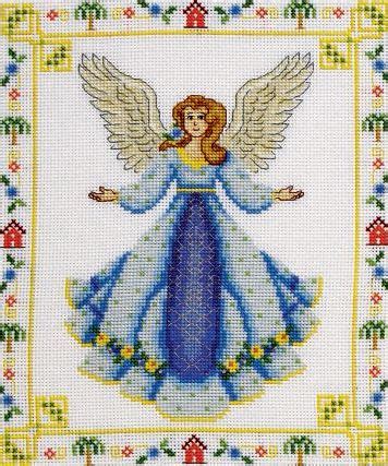 In three simple steps you will transform a picture into a beautiful cross stitch chart. Angels | Plastic canvas patterns, Canvas patterns, Cross ...