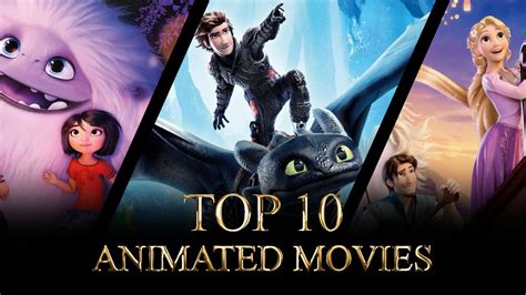 Top 10 Best Animated Movies 2020 Youtube