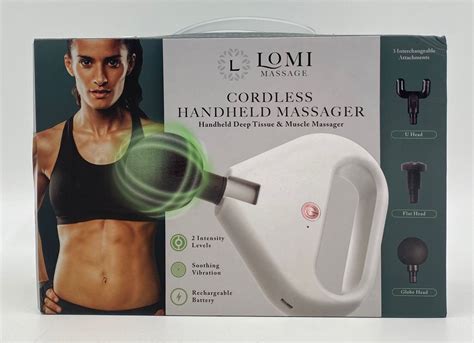 Massager Lomi Cordless Handheld Lomm1108wh A Ally And Sons