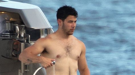 Nick Jonas Shirtless On A Yacht Is The Internets New Obsession