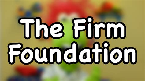 The Firm Foundation Build Your Life On Jesus