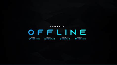 Best Twitch Stream Overlay Template 2019 Download On Behance