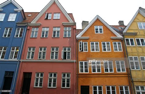 Colorful Homes In Copenhagen Denmark High Res Stock Photo Getty Images