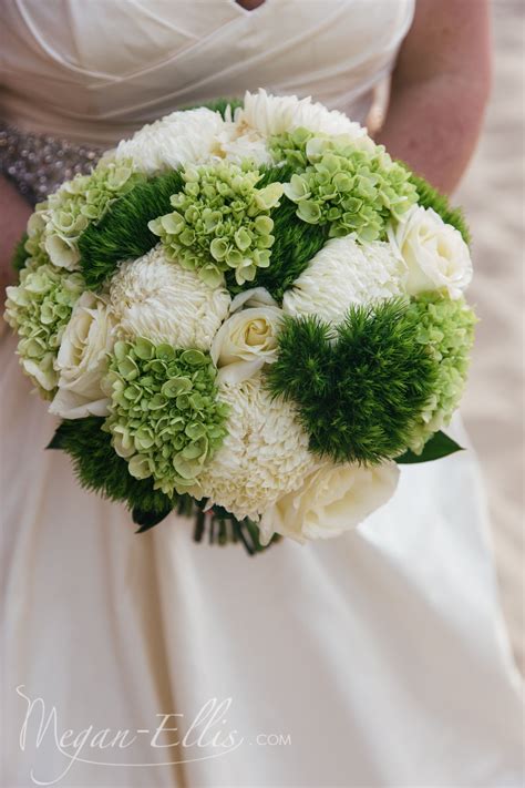 Mums wedding garlands are done here in usa with local mums. White Football Mum White Rose, Green Hydrangea Green Trick ...