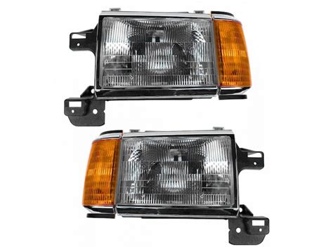 1987 1991 Ford F150 Headlight Assembly Set Diy Solutions Lht03107