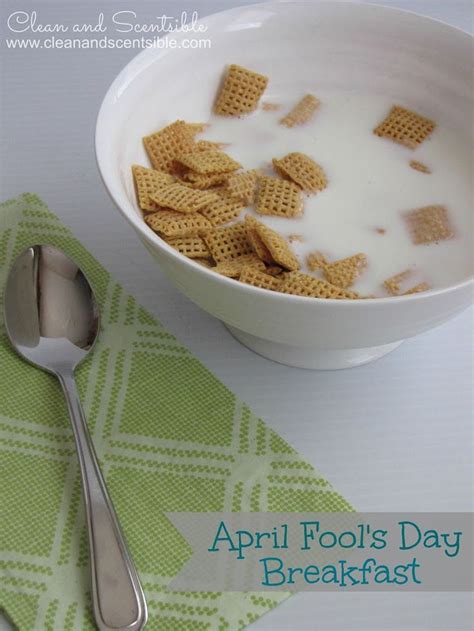 Easy April Fools Day Breakfast Clean And Scentsible The Fool