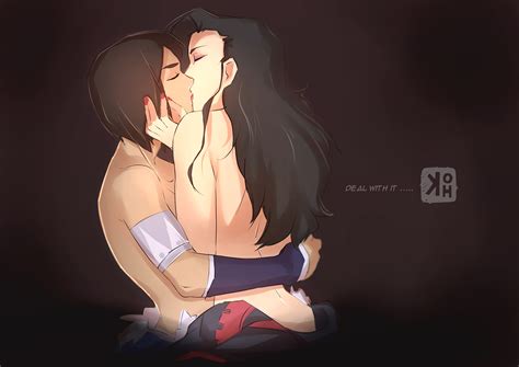 Rule 34 Asami Sato Avatar The Last Airbender Canon Couple Clothing Dark Skinned Female Dark