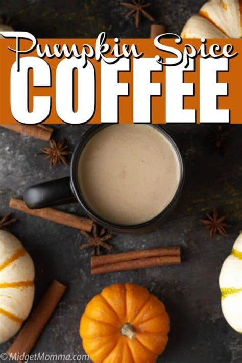 Pumpkin Spice Coffee With Homemade Pumpkin Spice • Midgetmomma