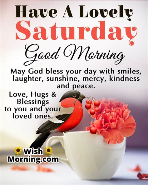 Splendid Saturday Morning Quotes Wishes Wish Morning