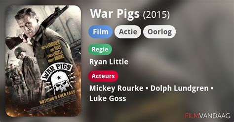 War Pigs Film 2015 Filmvandaagnl