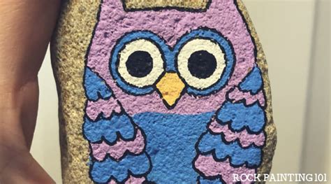 Easy Owl Painting That Will Inspire Amazing Rocks Rock
