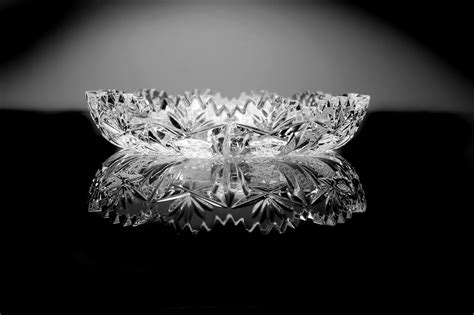 Antique American Brilliant Bowl Leaded Crystal Cut Glass 6 Inch
