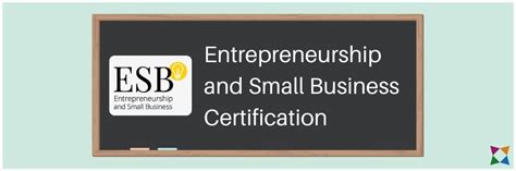 Entrepreneurship And Small Business Certification What Is It And How Do