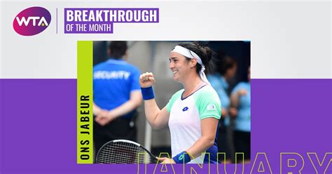 Ons jabeur live score (and video online live stream), schedule and results from all tennis tournaments that ons jabeur played. January 2020 Breakthrough of the Month: Ons Jabeur