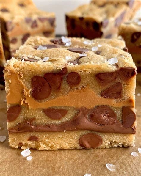 London Food Content Creators On Instagram Triple Layer Cookie Bars
