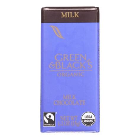 Green And Black S Organic Chocolate Bars Milk Percent Cacao