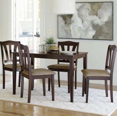 From the latest styles of dining room tables to bar stools, ashley homestore combines the latest trends with technology to give you the very best for your home. Mansfield 5-pc. Dining Set found at @JCPenney | Espresso ...
