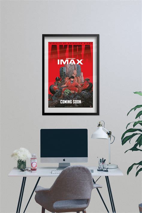 Akira Anime Movie Remastered Poster Imax Official Art High Etsy