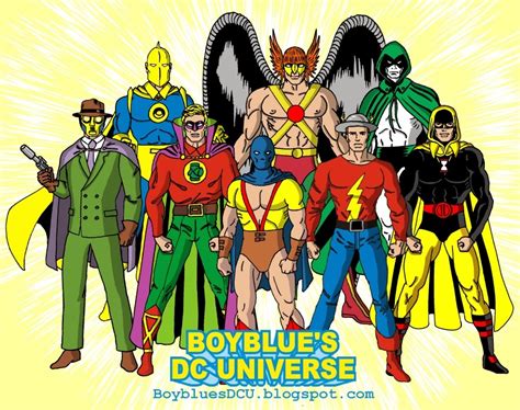 Boyblues Dc Universe Justice Society Of America