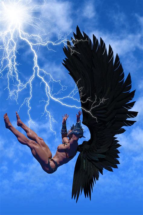 Fallen Angel Fantasy 1 Digital Art By Barroa Artworks Fine Art America