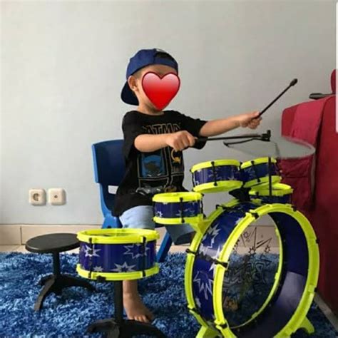 MAINAN ANAK BIG BAND DRUM SET ( ALAT MUSIK EDUKASI, EDUKTIF ) | Shopee