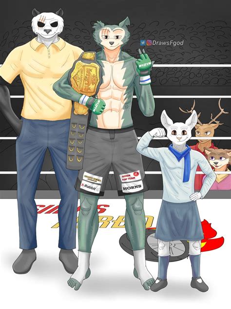 Fgod Draws ️🇧🇷🥊🥋 ComissÕes Abertas On Twitter My Beastars Fanarts