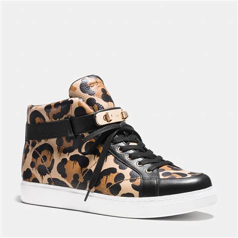 Lyst Coach Richmond Swagger Hightop Sneaker In Natural