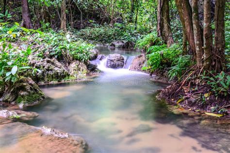 Sai Yok Waterfall In Sai Yok National Park Kanchanaburi Thailand