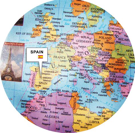 Spain on world map reviewed by unknown on 16:15 rating: location map Spain