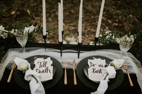 Modern And Classy Gothic Wedding Everything You Need To Know Weddingwire