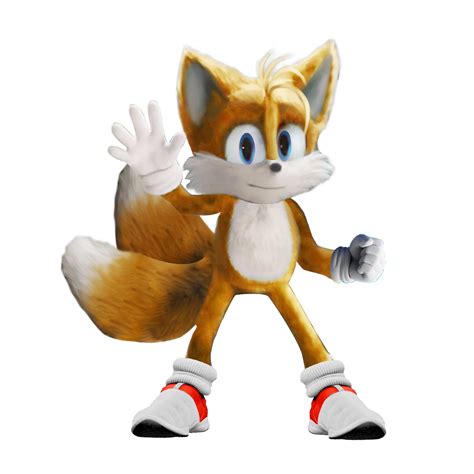 Sonic Movie Tails Idle Pose By Soniconbox On Deviantart Sonic The