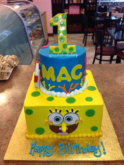 Pinterest Spongebob Birthday Cake Spongebob Birthday Spongebob Cake